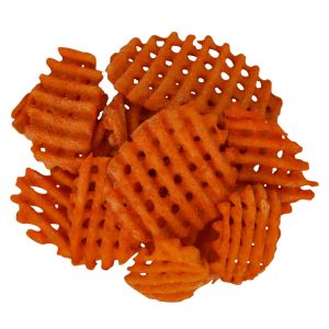 Waffle Cut Sweet Potato Fries | Raw Item