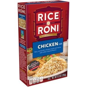 Chicken Flavored Rice | Packaged