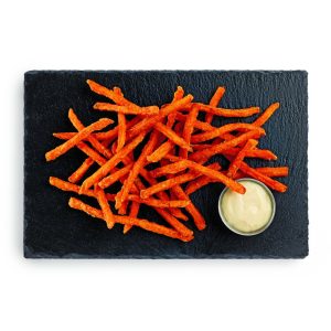 5/16 Inch Straight Cut Sweet Potato Fries | Styled