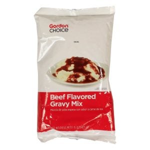 Beef-Flavored Gravy Mix | Packaged