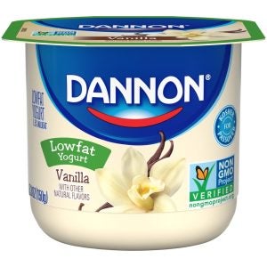 Low-Fat Vanilla Yogurt | Raw Item