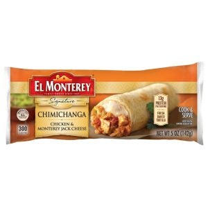 Chicken, Cheese & Rice Chimichanga | Packaged