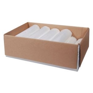 55 Gallon Clear Can Liners | Packaged