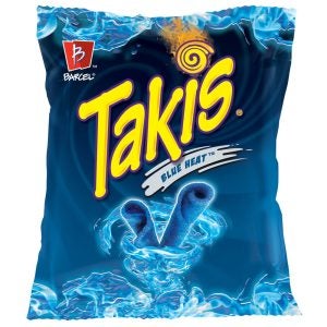 Blue Heat Rolled Tortilla Chips | Packaged