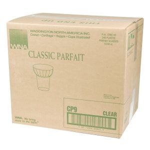 9 oz Parfait Cups | Corrugated Box