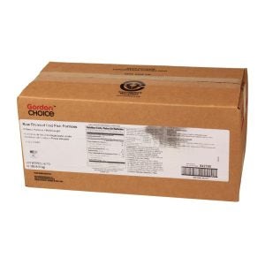 Raw Breaded Cod 4 oz 1-10 lb | Corrugated Box