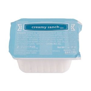 Ranch Dressing Dip Cup | Packaged