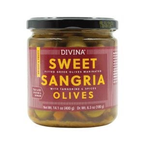 Sweet Sangria Olives | Packaged