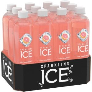 Pink Grapefruit Sparkling Water | Packaged
