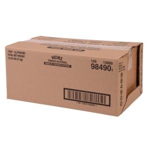 1000-7GM KETCHUP SCHOOL PC SS PKTS | Corrugated Box