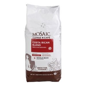 Costa Rican Whole Bean Coffee | Packaged