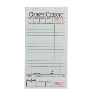 Check Guest 1 Pt Green Stub 10Ct  Ct | Raw Item