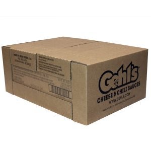 SAUCE CHEESE CHED SHRP 4-80Z GEHL | Corrugated Box