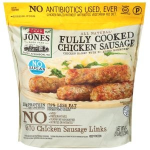 All-Natural Chicken Sausages | Packaged