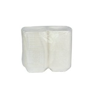 6 inch Hinged Molded Fiber Container | Packaged