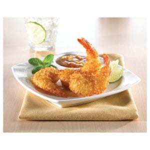 Breaded Coconut Round Shrimp, 16-20 count | Styled