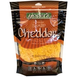 Fancy Shredded Sharp Cheddar Cheese | Packaged