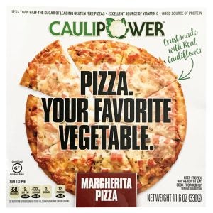 Margherita Cauliflower Crust Pizza | Packaged