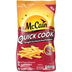 Quick Cook Straight Cut French Fries | Packaged