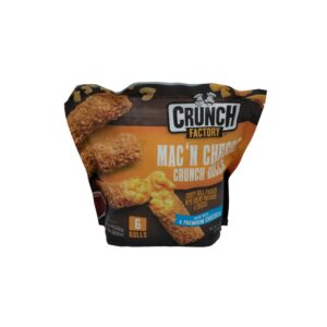 Mac & Cheese Crunch Rolls | Packaged