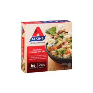 Atkins Crustless Chicken Pot Pie 9oz | Packaged