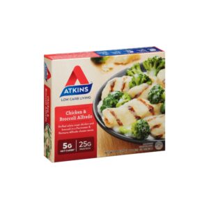 Atkins Chicken Broccoli Alfredo 9oz | Packaged