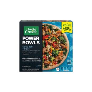 Healthy Choice Power Bowl Spicy Beef Ter | Packaged