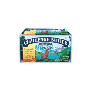 Challenge Unsalted Butter Quarters 16oz | Packaged