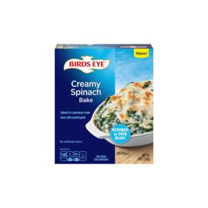 Birds Eye Creamy Spinach Bake 13oz | Packaged