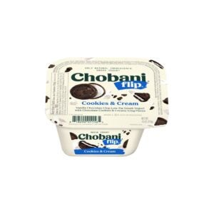 Chobani Flip Cookies & Cream 5.3oz | Packaged