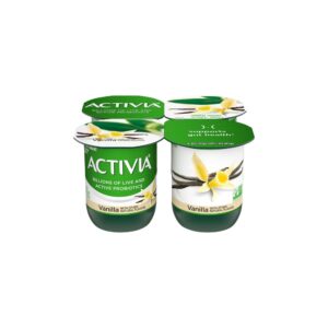 Dannon Activia Vanilla 4pk 4oz | Packaged