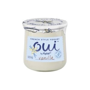 Yoplait Oui French Style Vanilla Yogurt | Packaged