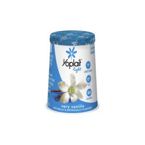 Light Fat Free Very Vanilla Yogurt | Packaged