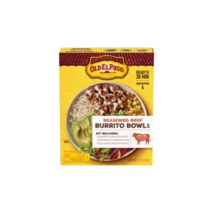 Old El Paso Ground Beef Burrito Bowl Kit | Packaged