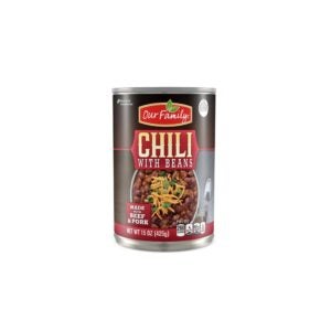 Our Family Chili w/Beans 15oz | Packaged