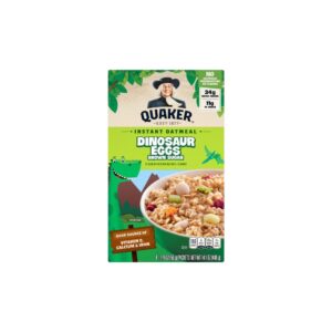 Quaker Dinosaur Eggs Brown Sugar Instant | Packaged