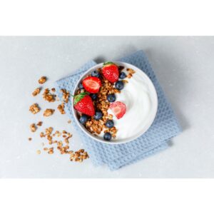 Non Fat Blueberry Greek Yogurt | Styled