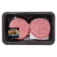 100% Pure Ground Beef Patties | Packaged