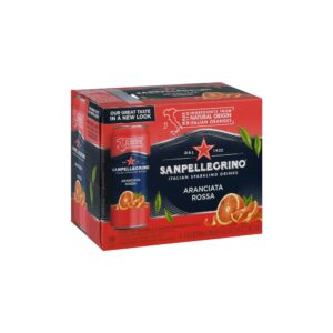 Pellegrino Rossa Spark Water 6pk | Packaged