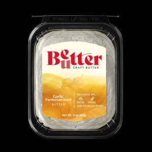 Garlic Parmesan Basil Butter | Packaged