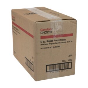 6 Ounce Paper Food Trays | Corrugated Box
