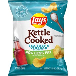 Kettle Salt and Vinegar Potato Chips | Packaged