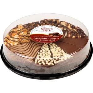 Chocolate Lovers Variety Cheesecake | Packaged