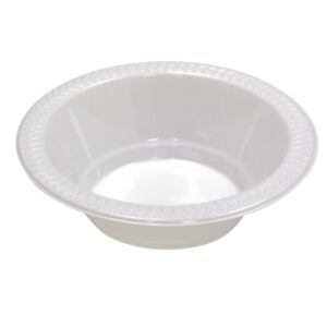 5 oz. White Plastic Bowls | Raw Item