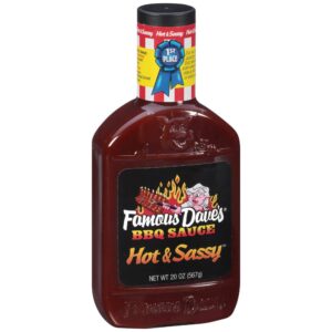 BBQ Sauce Hot & Sassy 20oz | Packaged