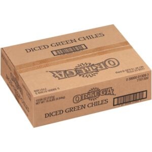 Green Diced Chilies | Corrugated Box