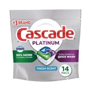 Cascade Platinum Fresh Sent Detergent Ac | Packaged