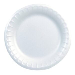 6" Foam Plates | Raw Item