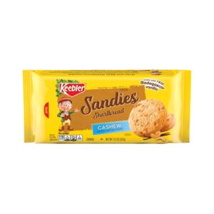 Keebler Cashew Shortbread Sandies Cookie | Packaged