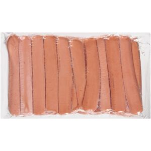 Beef Franks, 6 Inch 8 count per lb. | Packaged